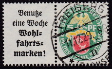 Deutsches Reich Mi.-Nr. W 35 oo