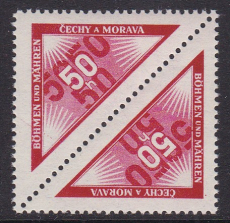 Böhmen und Mähren Porto Mi.-Nr. 15 **
