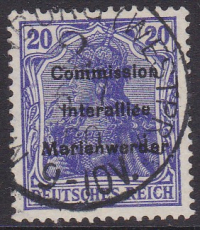 Marienwerder Mi.-Nr. 16 oo