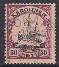Dt. Kol. Karolinen Mi.-Nr. 14 oo