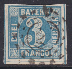 Bayern Mi.-Nr. 2 II oo