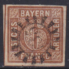 Bayern Mi.-Nr. 4 II oo