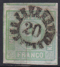 Bayern Mi.-Nr. 5 a III oo