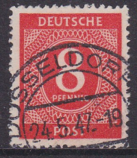 Alli.Bes. Mi.-Nr. 917 b oo gepr. Arge