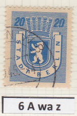 SBZ Mi.-Nr. 6 A wa z oo gepr. BPP