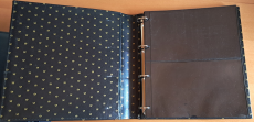 Deutsche Post Ringbinder "Club 10" mit 32 schwarzen Hüllen
