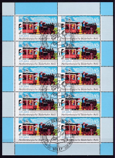 Bund Mi.-Nr. 2872 oo Zehnerbogen