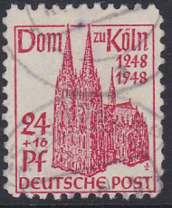 Bizone Mi.-Nr. 71 XA oo