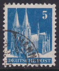 Bizone Mi.-Nr. 75 I WD oo