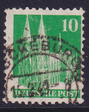 Bizone Mi.-Nr. 80 V WB oo