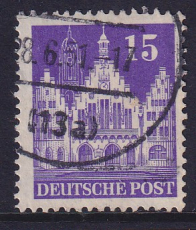 Bizone Mi.-Nr. 82 cW A oo