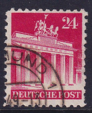 Bizone Mi.-Nr. 86 XB oo