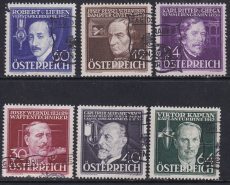 Österreich Mi.-Nr. 632/37 SST