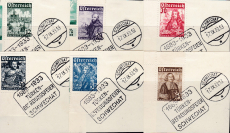 Österreich Mi.-Nr. 557/62 SST