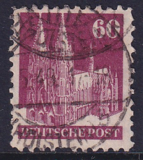 Bizone Mi.-Nr. 93 II W B oo