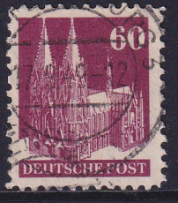 Bizone Mi.-Nr. 93 II W E oo