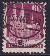 Bizone Mi.-Nr. 93 III W E oo