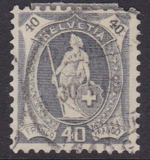 Schweiz Mi. Nr. 68 A oo