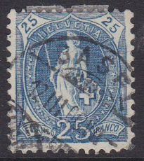 Schweiz Mi. Nr. 75 C a oo