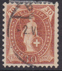 Schweiz Mi. Nr. 76 C b oo