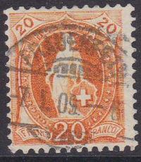 Schweiz Mi. Nr. 88 D a oo