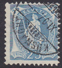 Schweiz Mi. Nr. 89 D a oo