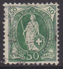 Schweiz Mi. Nr. 92 D a oo
