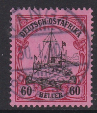 Dt. Kol. Ostafrika Mi.-Nr. 37 oo gepr. BPP