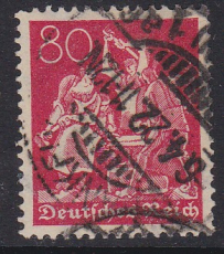Deutsches Reich Mi.-Nr. 186 oo gepr. INFLA
