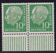 Bund Mi.-Nr. 183 y a ** Paar