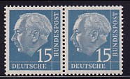 Bund Mi.-Nr. 184 y ** Paar