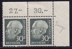 Bund Mi.-Nr. 259 y ** Paar