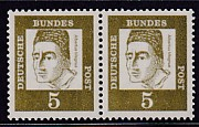 Bund Mi.-Nr. 347 x ** Paar