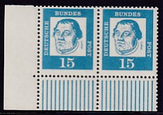 Bund Mi.-Nr. 351 x ** Paar