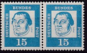 Bund Mi.-Nr. 351 y ** Paar