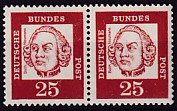 Bund Mi.-Nr. 353 y ** Paar