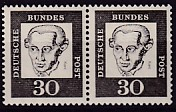 Bund Mi.-Nr. 354 y ** Paar