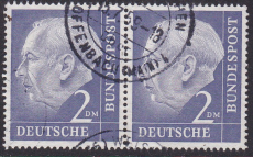 Bund Mi.-Nr. 195 x oo Paar