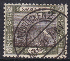 Saar Mi.-Nr. 57 oo