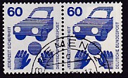 Bund Mi.-Nr. 701 A oo Paar