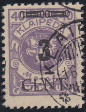 Memel Mi.-Nr. 187 oo gepr. BPP