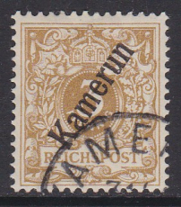 Dt. Kol. Kamerun Mi.-Nr. 1 e oo