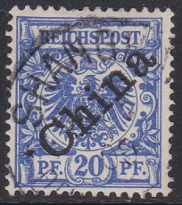Dt. Kol. China Mi.-Nr. 4 I oo