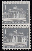 Berlin Mi.-Nr. 140 wv ** senkrechtes Paar