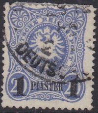 Dt. Kol. Türkei Mi.-Nr. 3 d oo