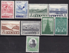 Island Jahrgang 1957 postfrisch