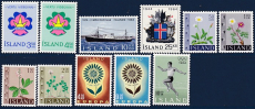 Island Jahrgang 1964 postfrisch