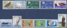 Island Jahrgang 1965 postfrisch