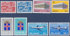 Island Jahrgang 1969 postfrisch