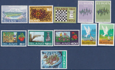 Island Jahrgang 1972 postfrisch